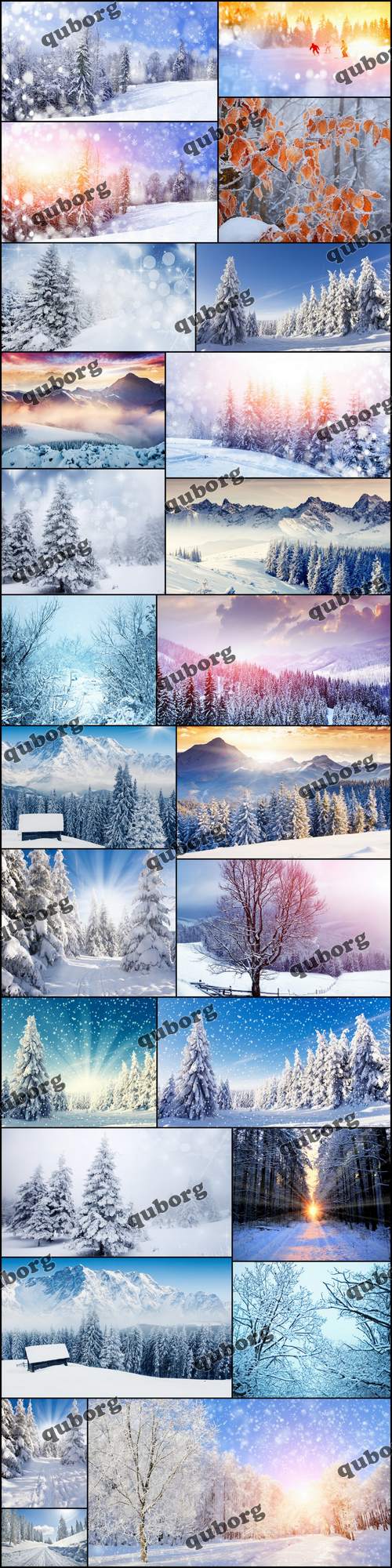 Stock Photos - Winter Nature & Landscapes