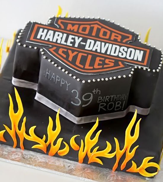Мототорты и мотопирожные Harley-Davidson. Часть 1