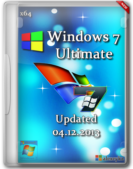 Windows 7 x64 Ultimate SP1 Updated 04.12.2013 by alexeyk2 (RUS/2013)