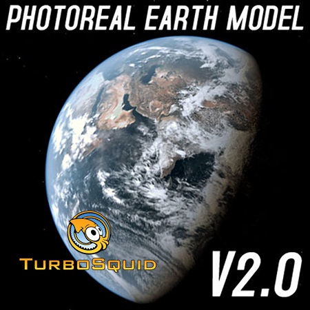 [3DMax] TurboSquid Photoreal Dynamic Earth Model