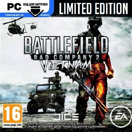 Battlefield: Bad Company 2 + DLC Vietnam + PunkBuster (2010/RUS/ENG/RePack by ZloGames)