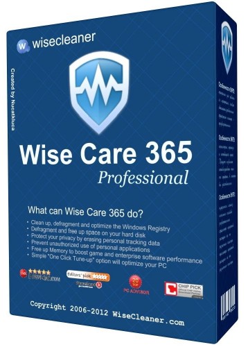 Wise Care 365 Pro 2.88 Build 232 + кряк (Portabl) (RUSENG2013)