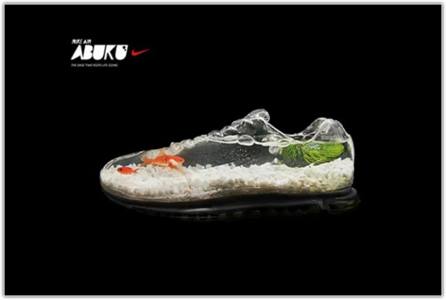 Nike Air Abuku: кроссовки-аквариум (фото+видео)