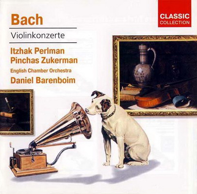 Бах / Bach - Violin Concertos [Perlman, Zukerman, Barenboim - ECO] (2001) FLAC
