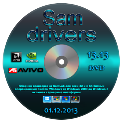 SamDrivers 13.13 DVD Edition.o86-x64-ML2o13/TeNeBrA