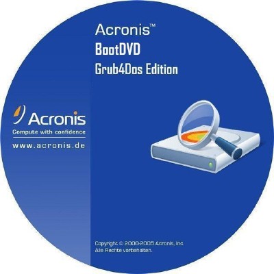 Acronis BootDVD 2013 Grub4Dos Edition v.15 / 13 in 1 (2013) RUS