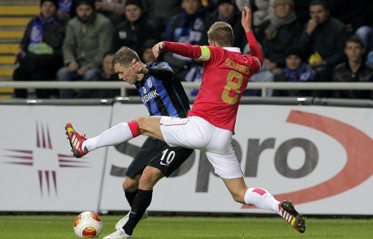 Футболисты "Черноморца" победили ПСВ и вышли в плей-офф Лиги Европы