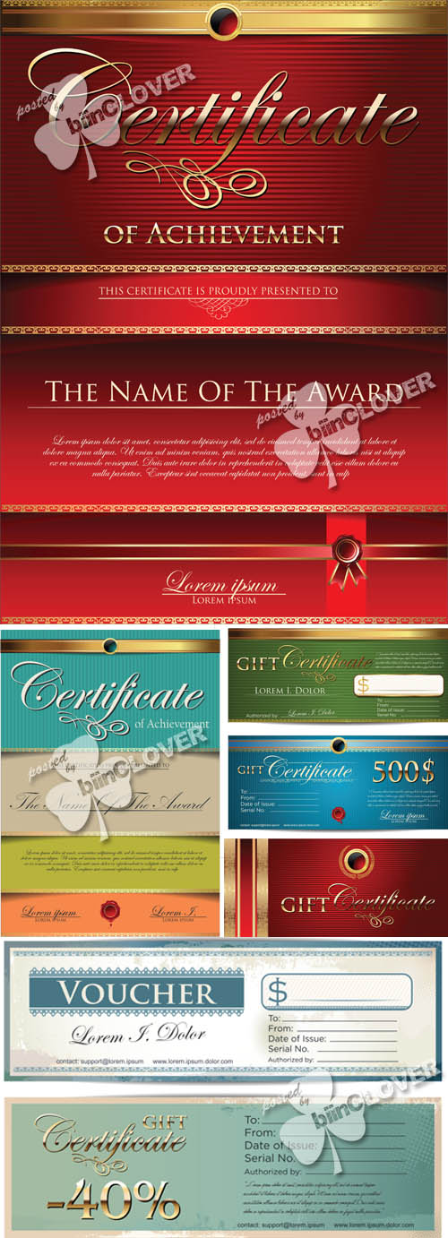 Gift certificate template 0544