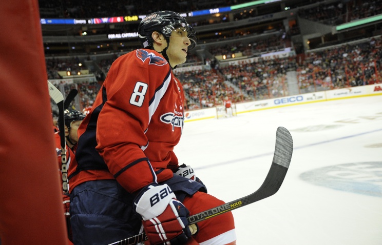 Российский нападающий "Вашингтона" Александр Овечкин признан лучшим игроком недели в НХЛ