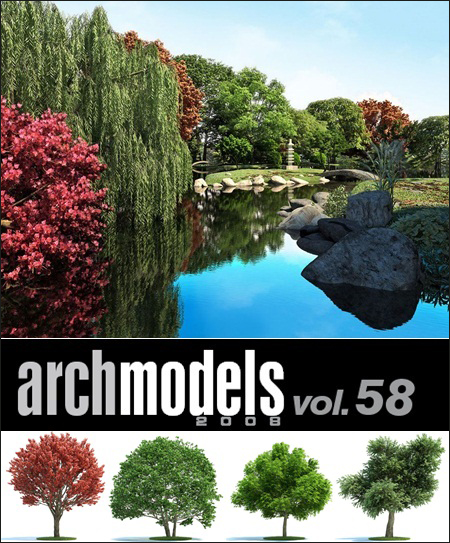 [3DMax]  Evermotion Archmodels vol 58 - repost