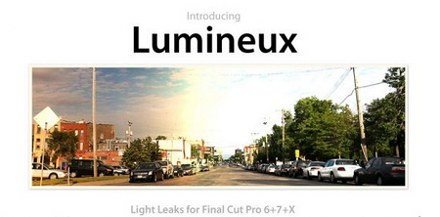 CrumplePop Lumineux ProRes : Light Leaks for Final Cut Pro X Mac0SX