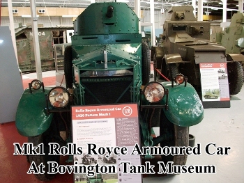 Mk1 Rolls Royce Armoured Car [Walk Around]