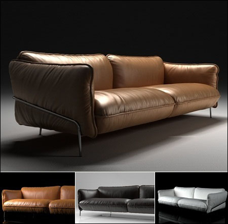 [3DMax]  Designconnected Continental Sofa