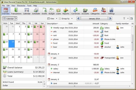 Personal Finances Pro 5.7.0.5052 Multilingual + Portable :May.1.2014