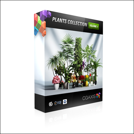 [Max]  CGAxis Plants Collection C4D