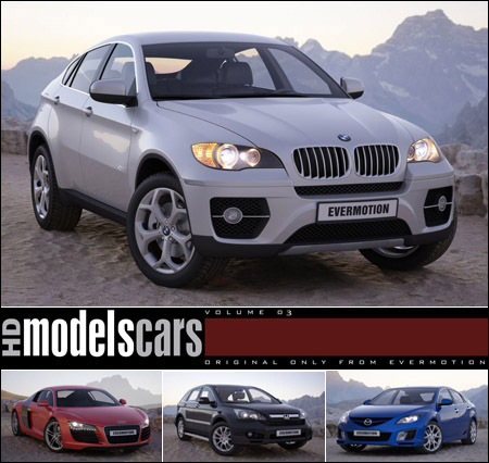 3D models - HDModels Cars.vol 3 by vandit