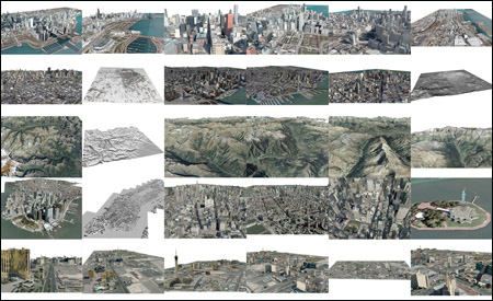 3D Citys & landscape with textures MAX2010