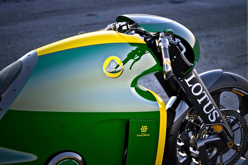 Эксклюзивный мотоцикл Lotus C-01