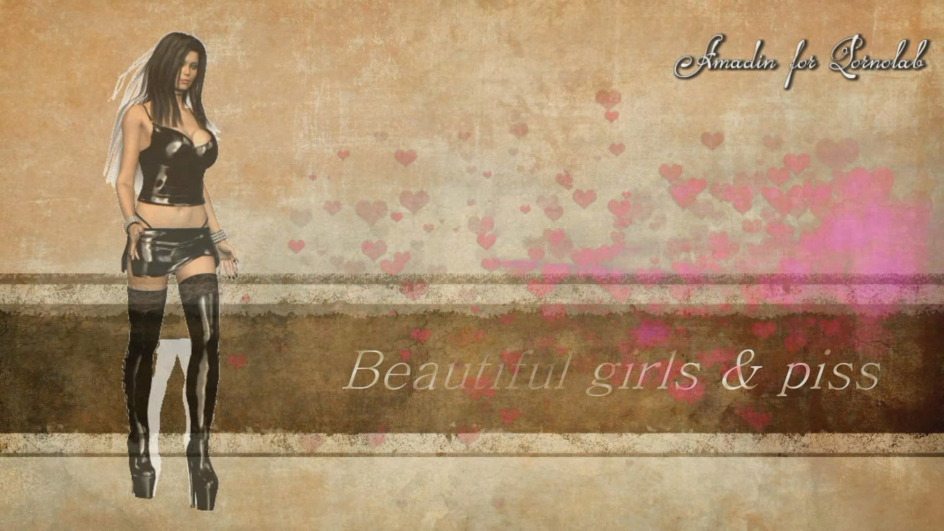 Beautiful girls & piss / Beautiful girls & piss [2014 ., Pissing, Blowjob, Lesbo, 1080p, HDRip]