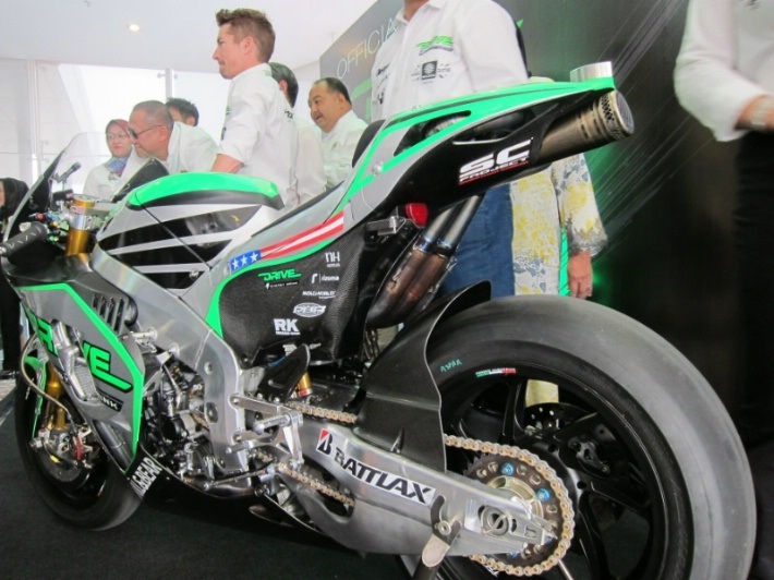 Команда Drive M7 Aspar представил цвета своих мотоциклов Honda RCV1000R