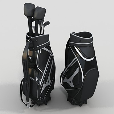 [3DMax] 3D Golf Bag