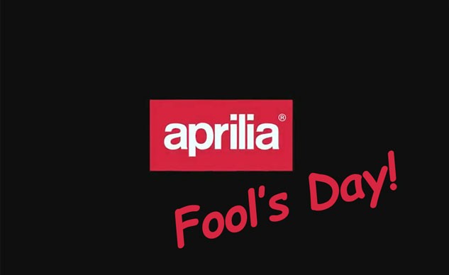 1-апрельская шутка Aprilia (видео)