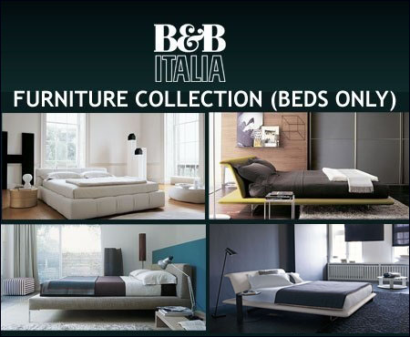 B & B Italia Furniture Collection - Beds Only