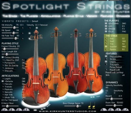 Kirk Hunter Studios Spotlight Strings UPDATED Bertha KONTAKT-VON.G