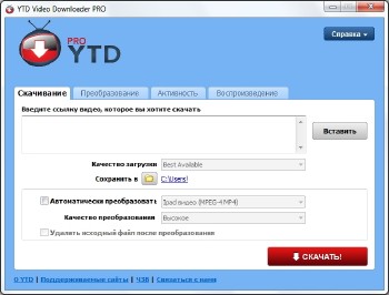 YTD Video Downloader PRO 5.1.0 ML/RUS