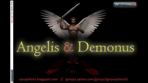 [Comix] Angelis & Demonus (VIPCaptions) [3dcg, rape, monster, angel, blowjob, gender bender, tranformation, dick growth, anal, breast expansion] [JPG] [eng]