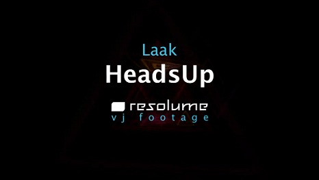 Resolume - VJ Footage: HeadsUp