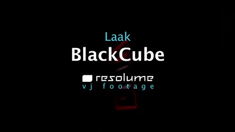 Resolume - VJ Footage: BlackCube
