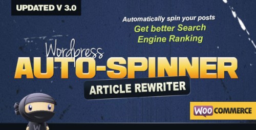 Nulled WordPress Auto Spinner v3.0.2 - Articles Rewriter logo