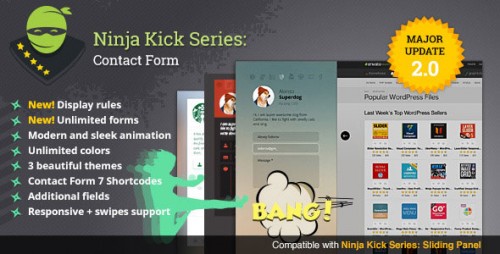 Nulled Ninja Kick v2.2.6 - WordPress Contact Form  