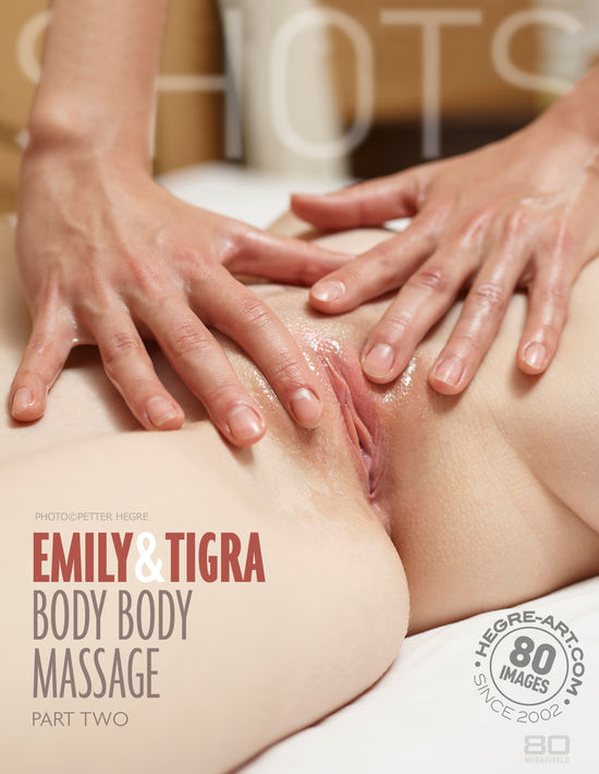[Hegre-Art.com] 2015-02-13 Emily & Tigra - Body body massage part two [80  / Hi-Res]