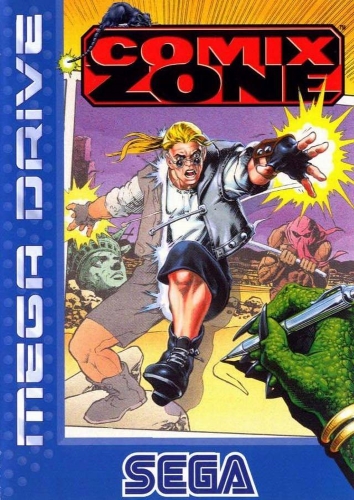 [Android] Comix Zone. Sega Genesys (1995) [Action, Beat 'em up, RUS/ENG]