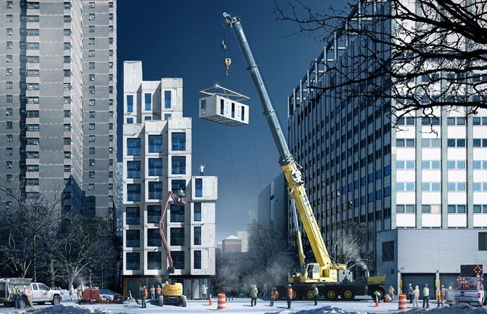 В Нью-Йорке построят дом с "микроквартирами"
