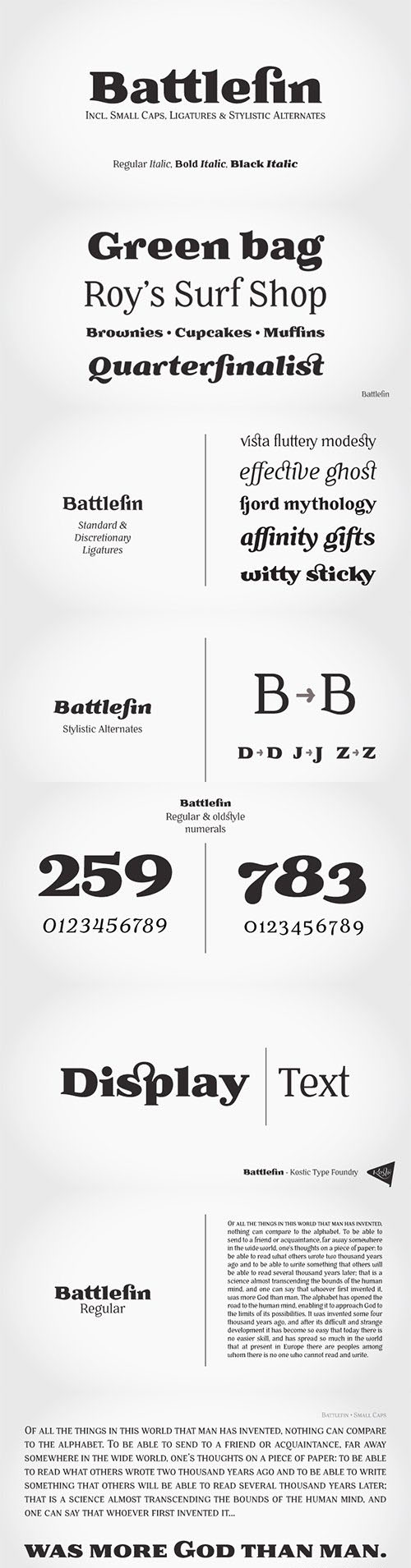 Battlefin Font Family