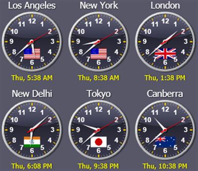 Sharp World Clock 6.70