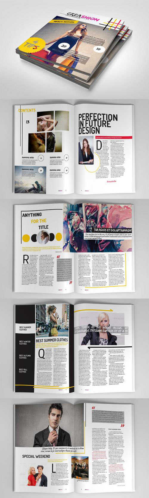 CM - Creative Magazine Template 45570