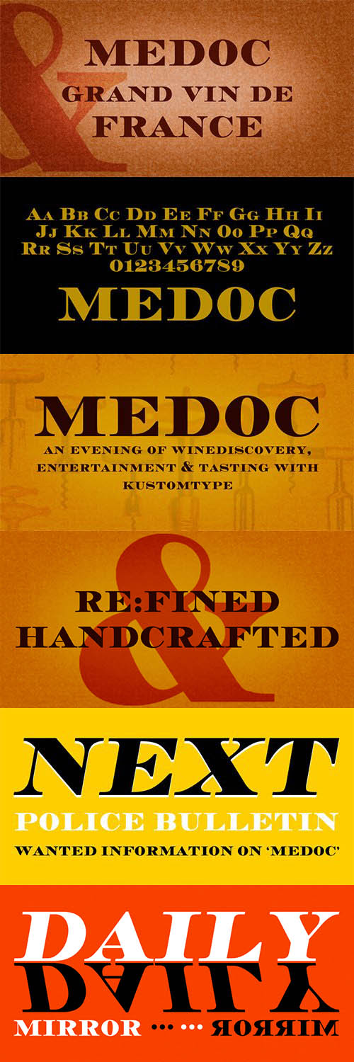 Medoc Font Family