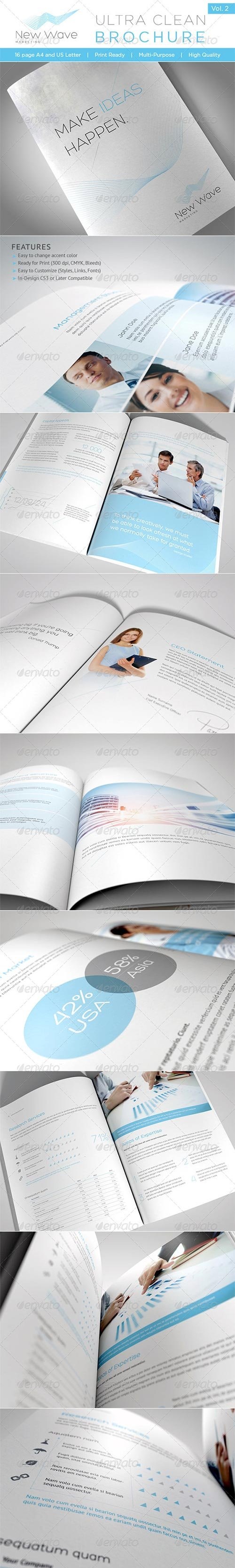 GraphicRiver - Ultra Clean Brochure Vol. 2