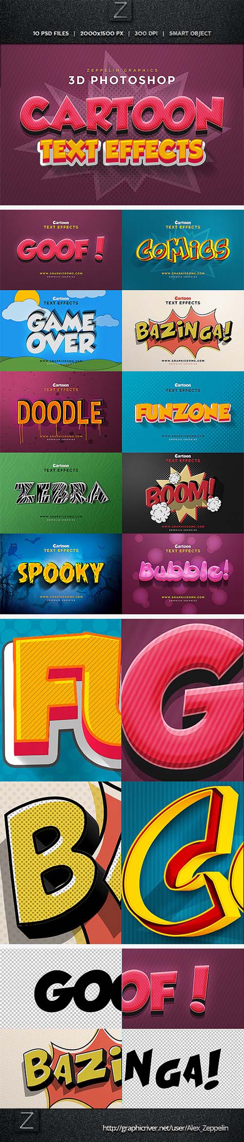 GraphicRiver - Cartoon Text Effects 11197891