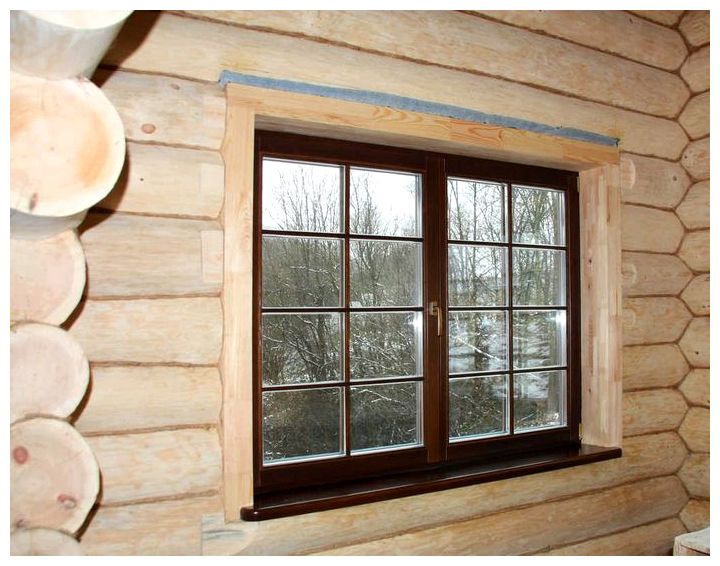стоимость установки пластикового окна в деревянном доме