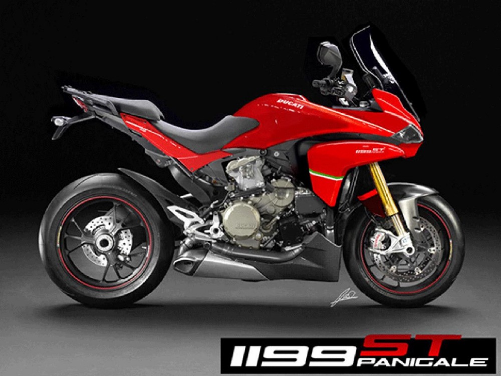 Концепт спорт-тура Ducati 1199 Panigale ST