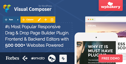 Nulled Visual Composer v4.8.0.1 - Page Builder for WordPress cover