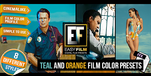 Easy Film - Professional Footage Color Presets - After Effects Add Ons(Videohive)