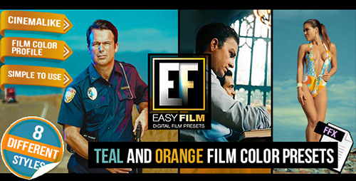 Easy Film - Professional Footage Color Presets - After Effects Presets (Videohive)