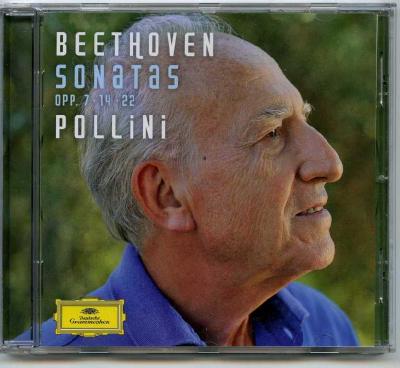 Maurizio Pollini (piano) – Ludwig van Beethoven (Piano Sonatas OPP. 7, 14, 22) / 2013 DG