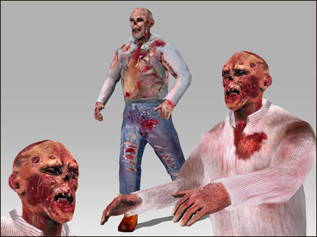 Arteria 3D Modern Day Base Male + Zombie Pack [Animated Character]